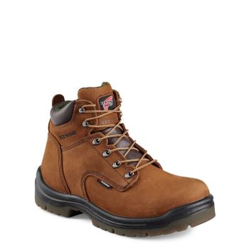 Red Wing King Toe® 6-inch Waterproof Safety Toe Veiligheidsschoenen Heren Bruin - 2240